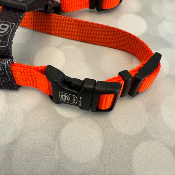 Blue 9 Orange Dog Harness - Picture 5 of 7